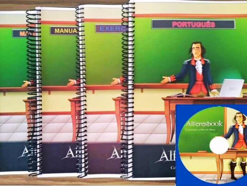 Kit com 5 apostilas - CHO 2024 - Matérias, Exercícios e Áudios